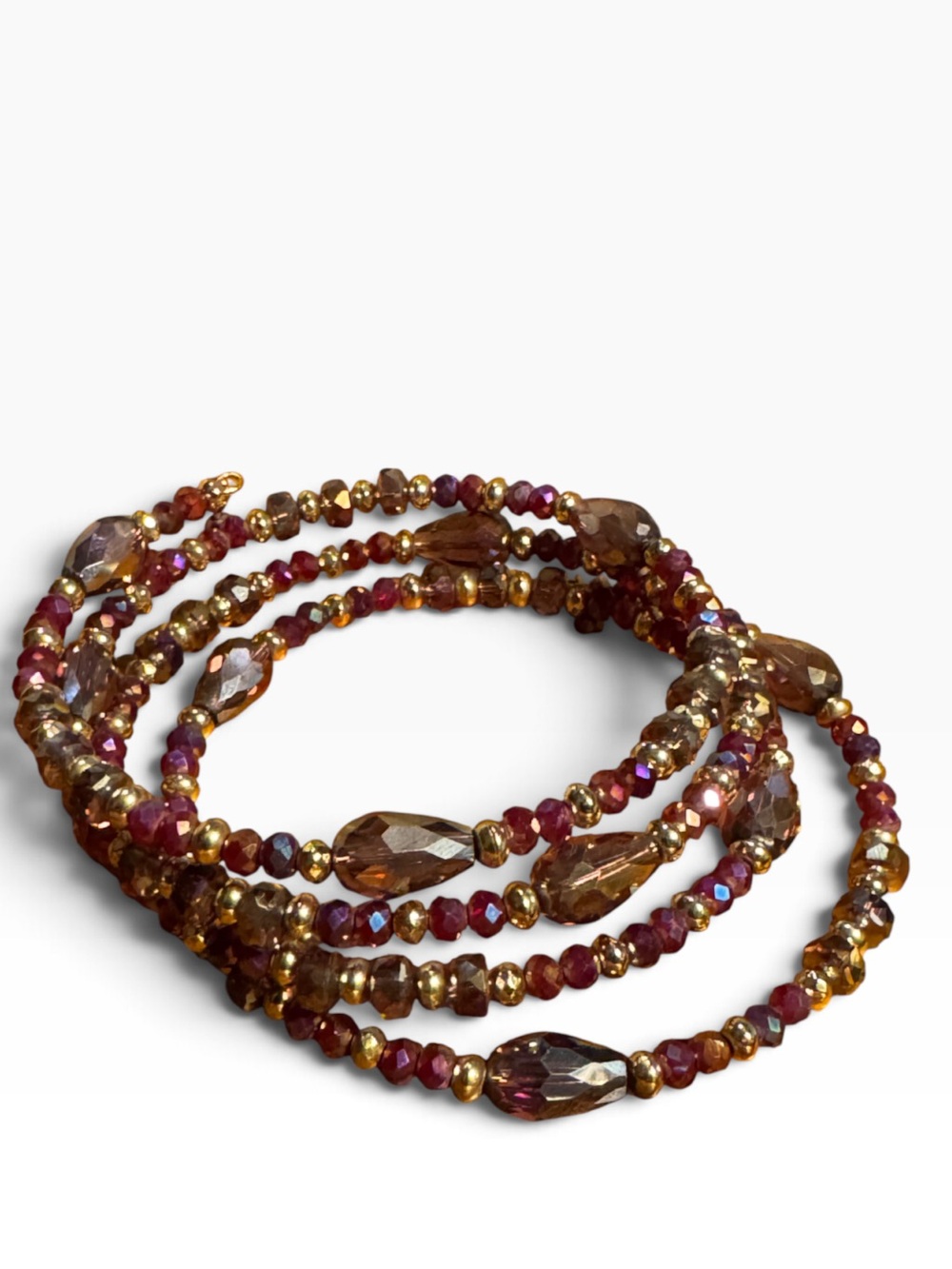 Style &Co coil multi bead bracelet